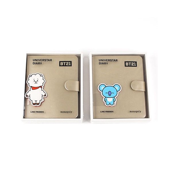 239C] 23000 BT21 UNIVERSTAR DIARY