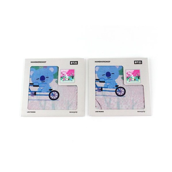 258B] 8800 BT21 HANDKERCHIEF