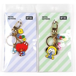 475B] 14500 BT21 메탈 키링 젤리 캔디