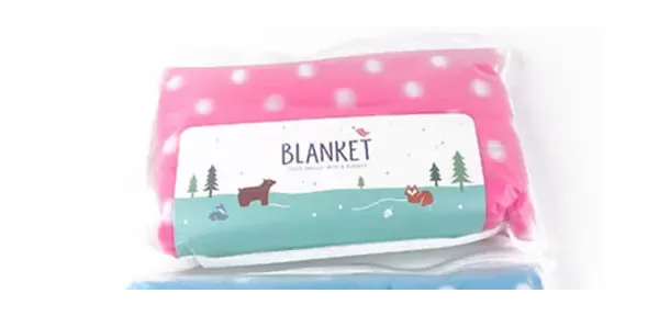 D07] 10000 BLANKET 도트 무릎담요