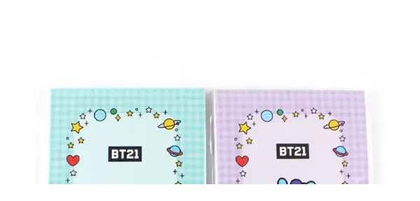 474B] 2800 BT21 LETTER PAD