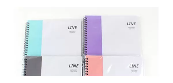 243B] 3000 PP 대 노트 (stationery line note)